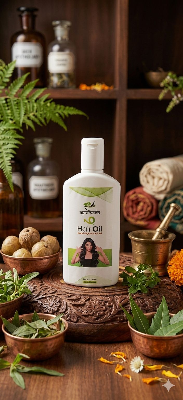 AYURVEDA REGROWTH Herbal Hair Oil
