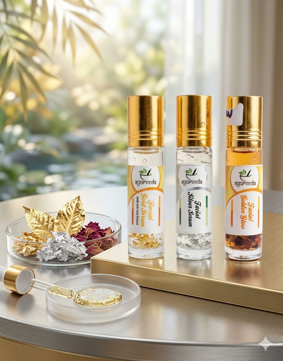 Ayurveda Gold & Silver Serum