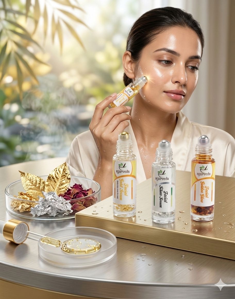 Ayurveda Gold & Silver Serum