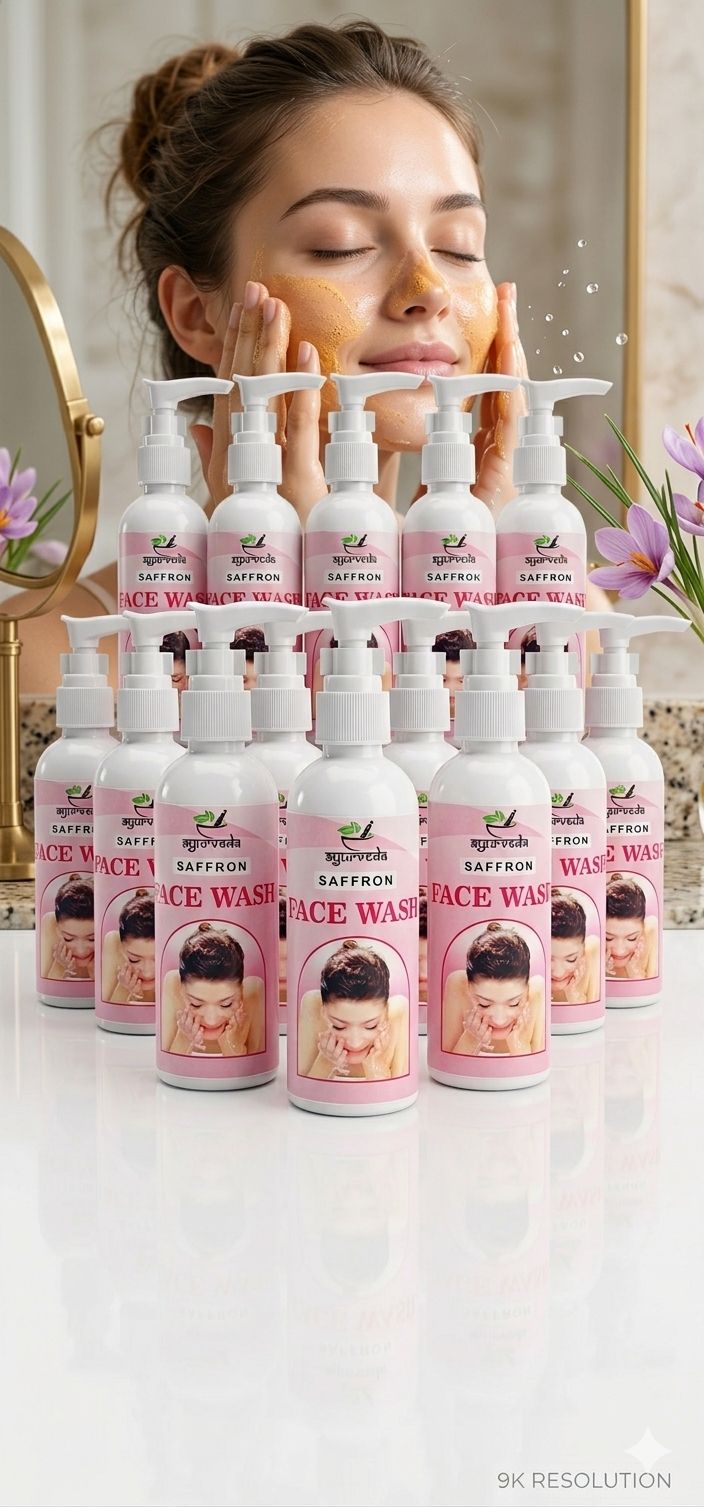 Ayurveda Saffron Face Wash