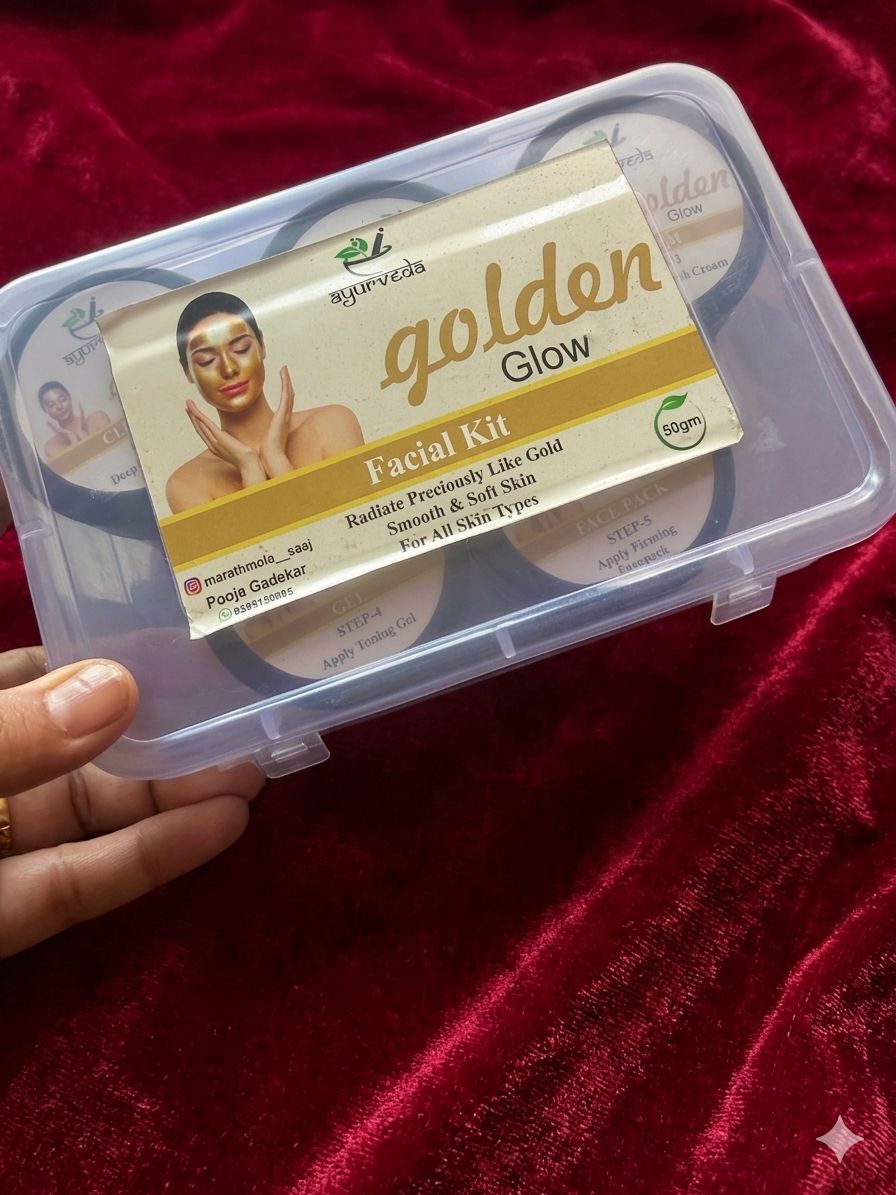 Golden Glow Facial Kit  Big