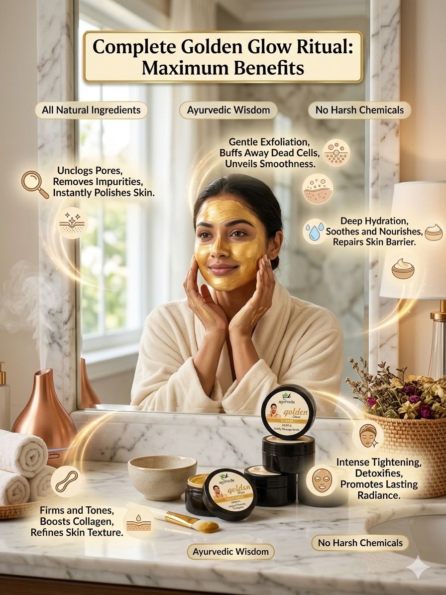 Golden Glow Facial Kit  Big