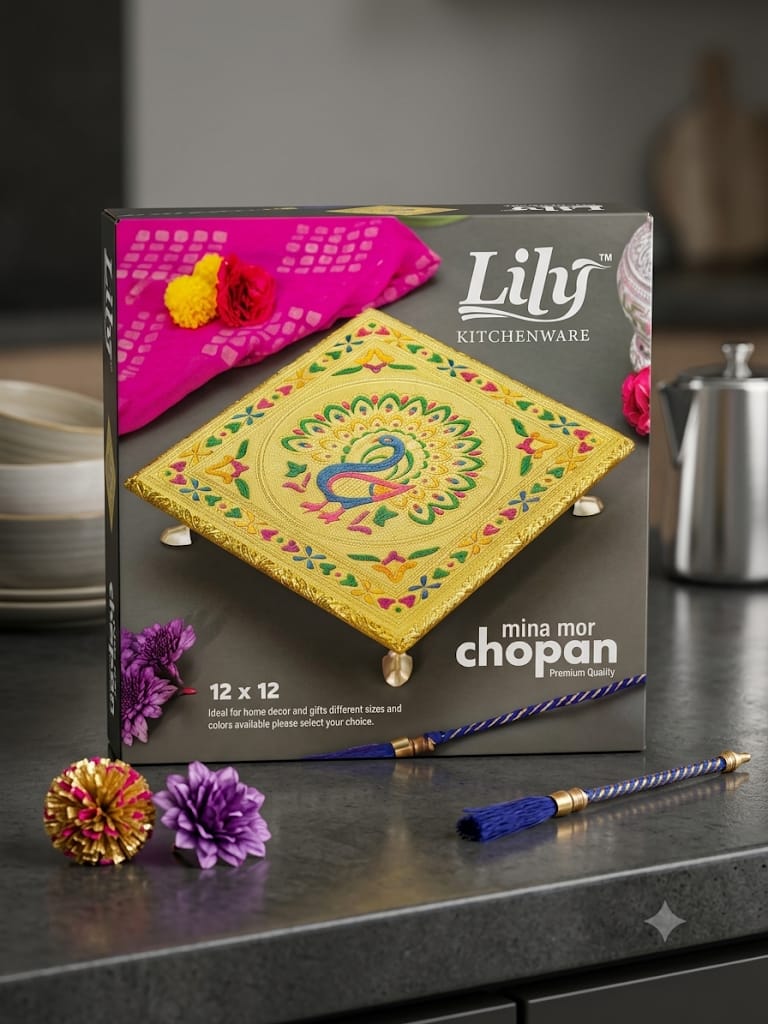 handcrafted  wooden pooja chouki chourang